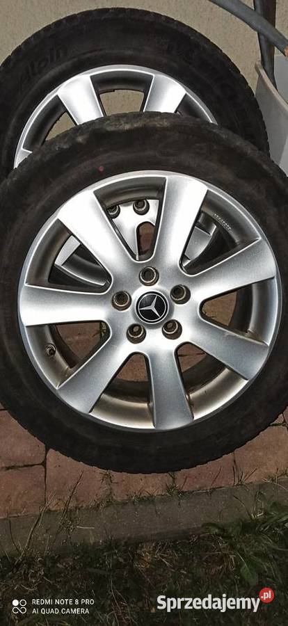 Felgi Barbet Mercedes 17 Vito w638 opony zimowe Pabianice