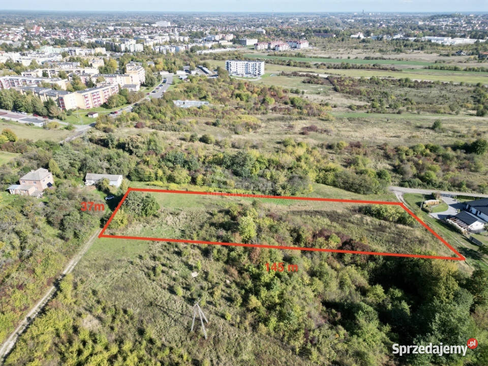 Działka budowlana 4927m2 w Rudce Podmiejska 37m Rudka