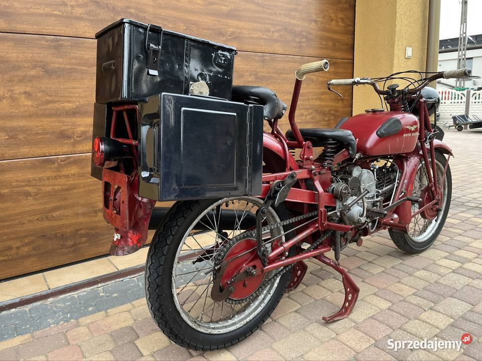 Oryginalne Moto Guzzi Super Alce 500 1946