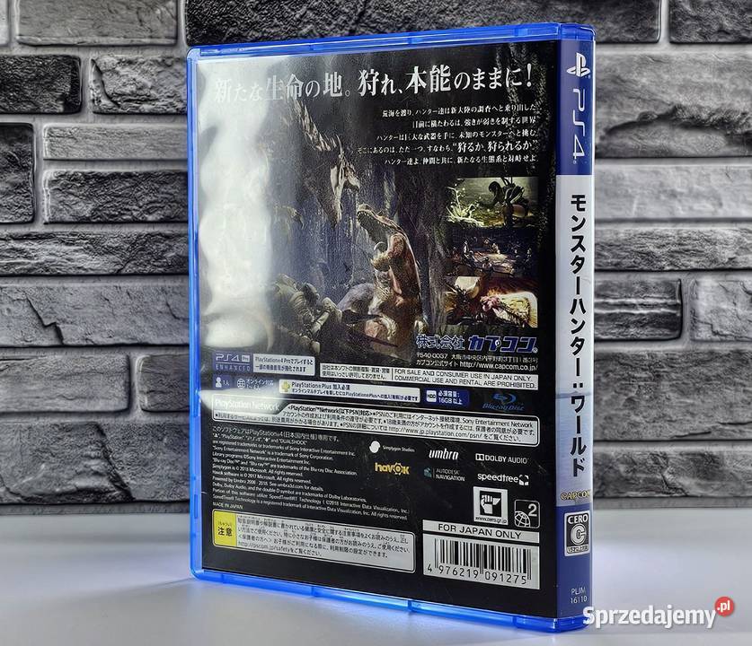 Monster Hunter World 4 Edycja Japońska podkarpackie Mielec sprzedam