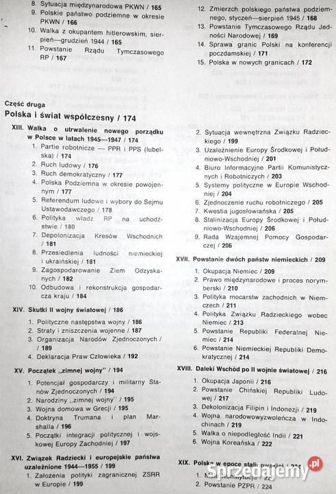 Historia 4 Polska i świat współczesny A Chełm sprzedam