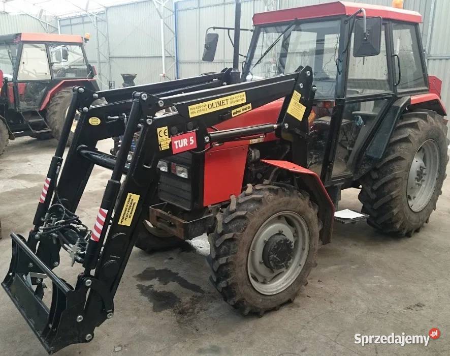 Ładowacz czołowy TUR5 1600 do ciągników Ursus Żurawica