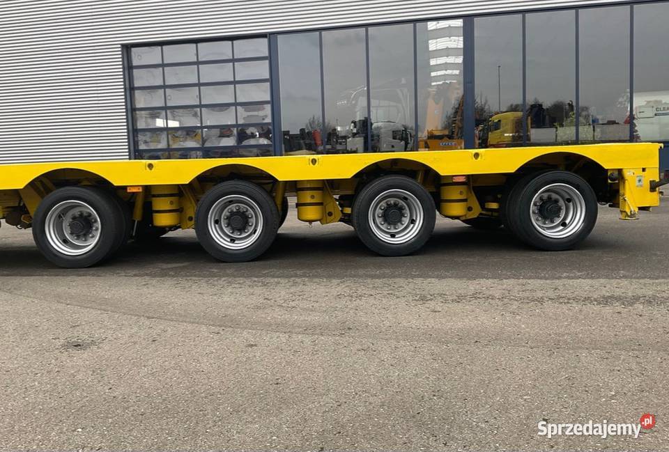 Naczepa niskopodlogowa rozciągana 4 odiowa Warszawa