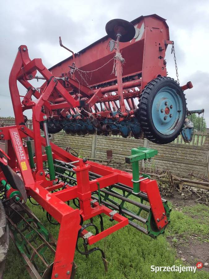Agregat uprawowo siewny AGROMASZ 27m siewnik Chodów sprzedam