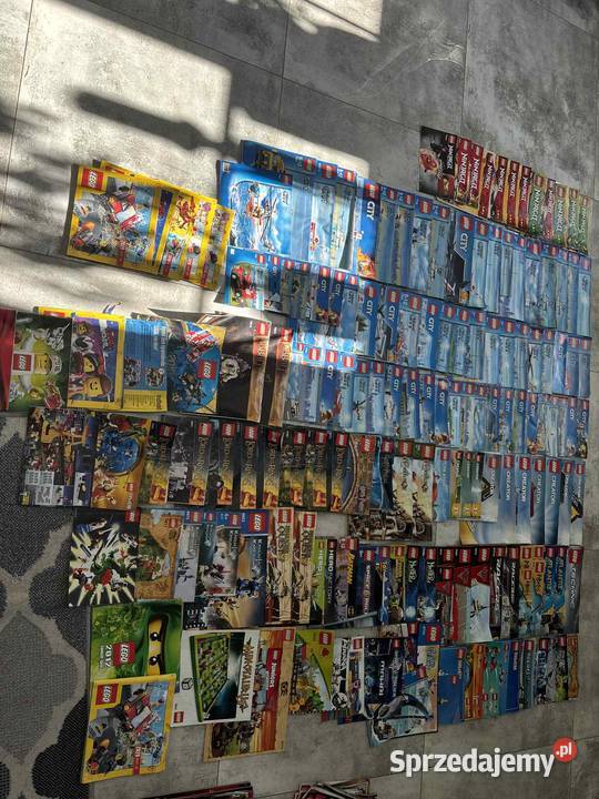 200 Klockow Lego stan idealny Masa Instrukcji Łobez