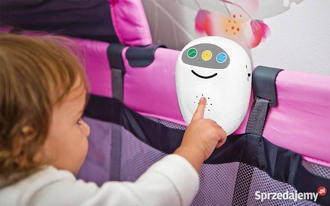 KOJEC łóżeczko turystyczne LIONELO SVENdodatki Meble Łysiec