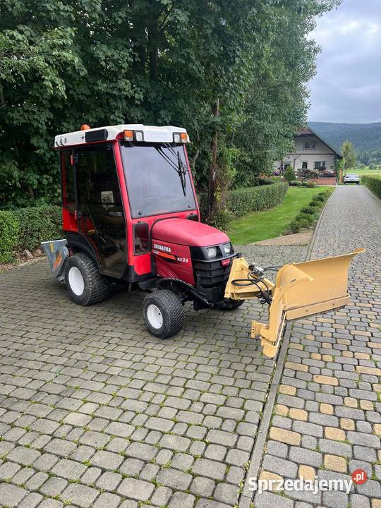 Traktorek komunalny Shibaura SX24 4x4 pług Dobra sprzedam