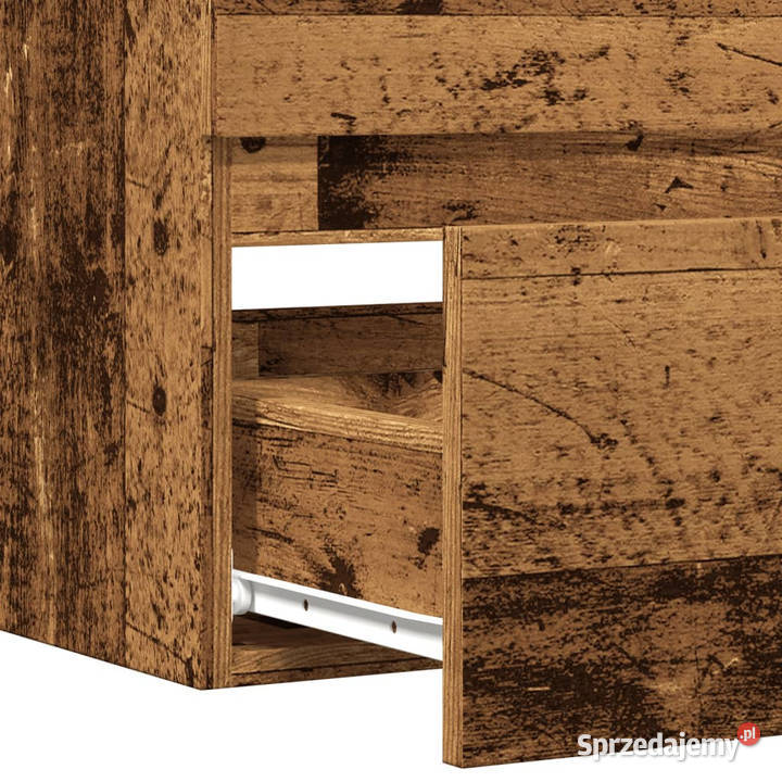 Szafka pod umywalkę stare drewno 90x385x45 mazowieckie Warszawa
