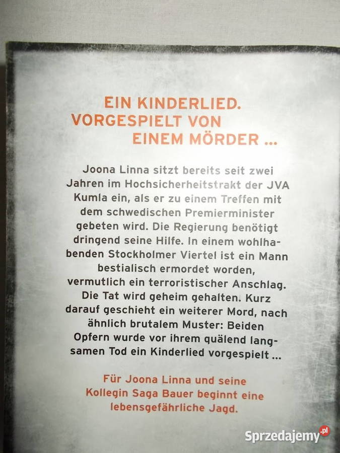 Lars Kepler Hasenjagd szwedzki kryminał w miękka Poznań
