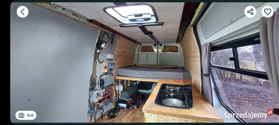 Vauxhall Movano Kamper 2013 23d samoróbka