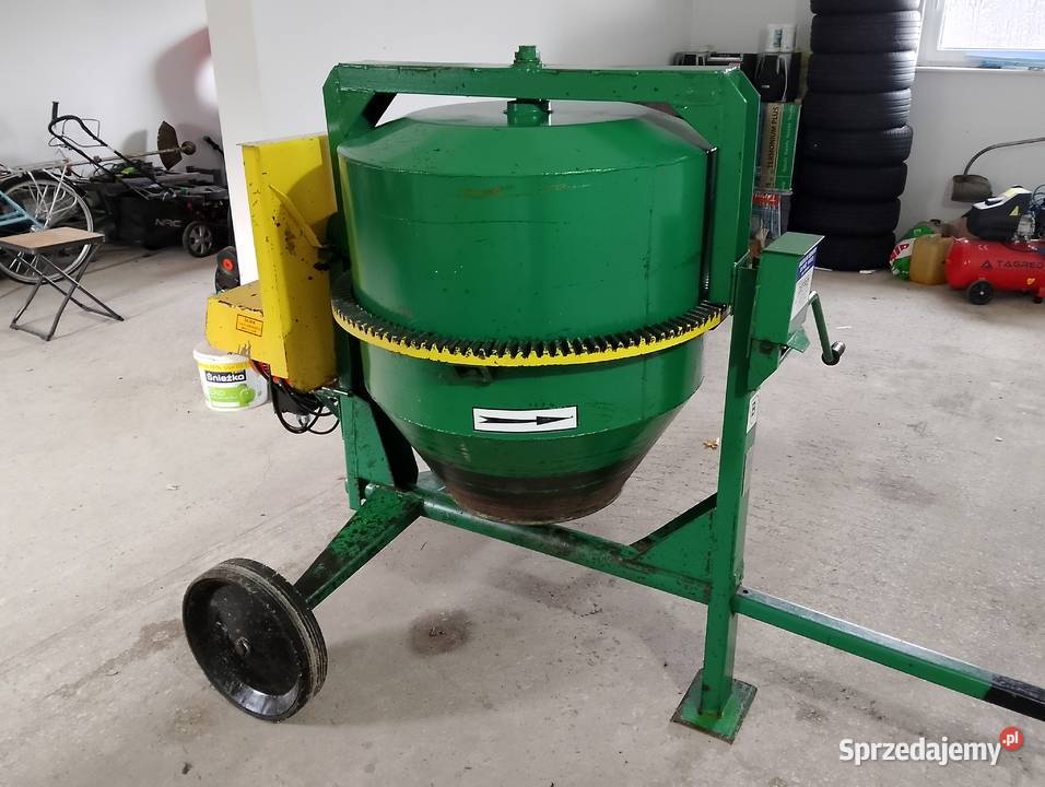 Betoniarka firmy defro Chwaścice