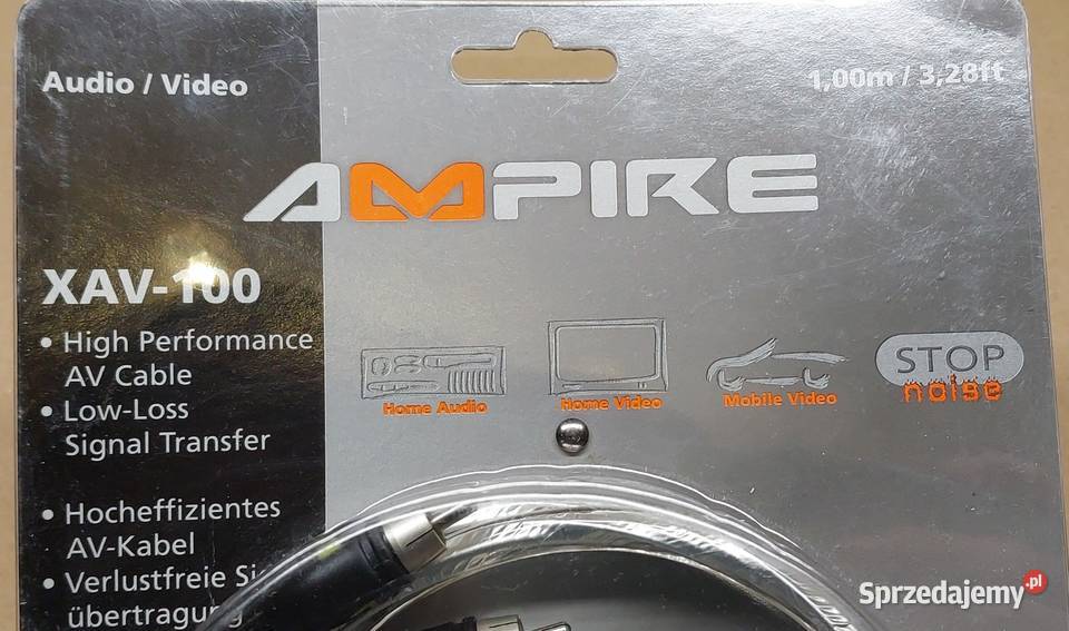 KABEL PRZEWÓD AMPIRE AV XAV100 dolnośląskie Mielęcin