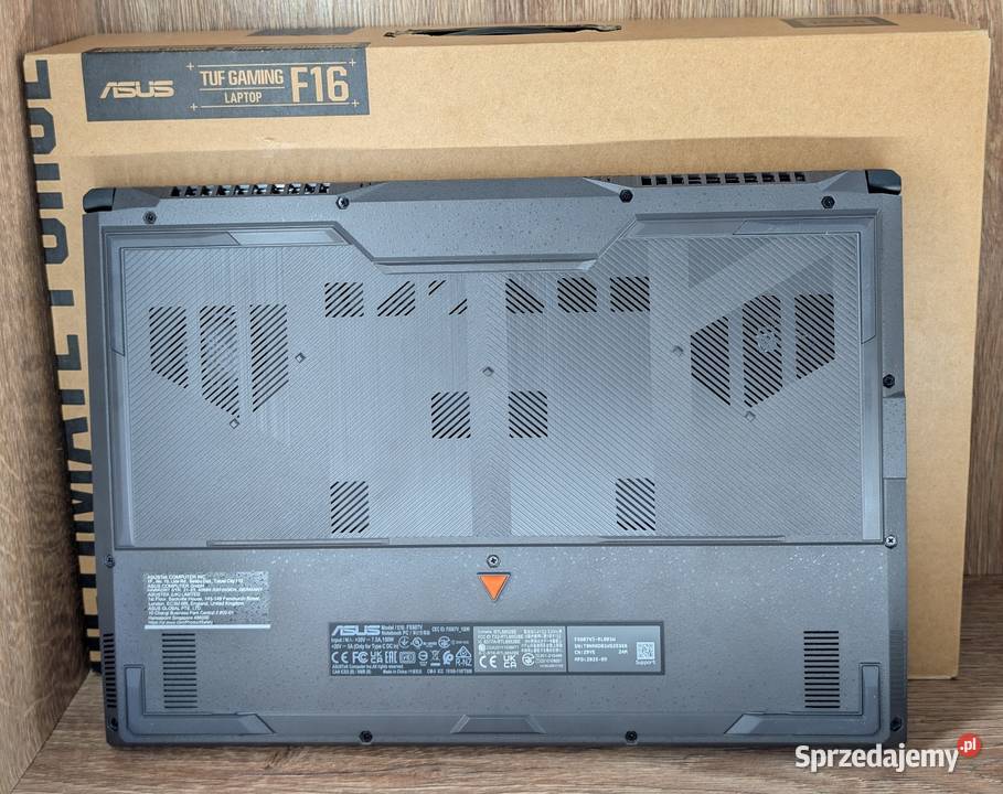 Laptop Asus TUF GAMING F16 Model FX607V Ruda Śląska