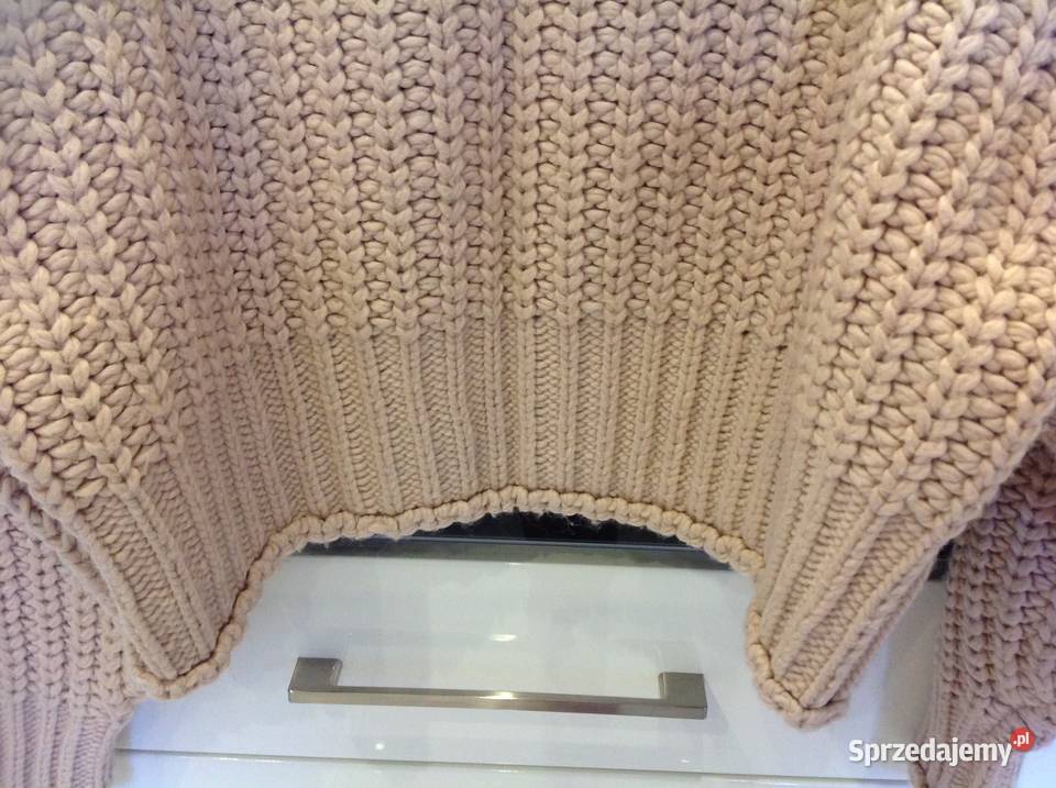 Gruby Sweter Damski HM XS Wełna 10 j nowy Rozmiar 34(XS) lubuskie Nowa Sól