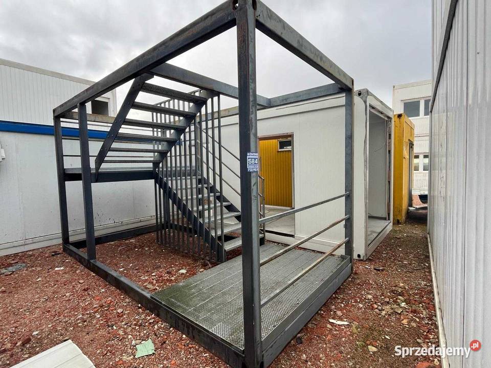 KONTENER RAMA KLATKA SCHODOWA SCHODY KOMPLET Wrocław sprzedam