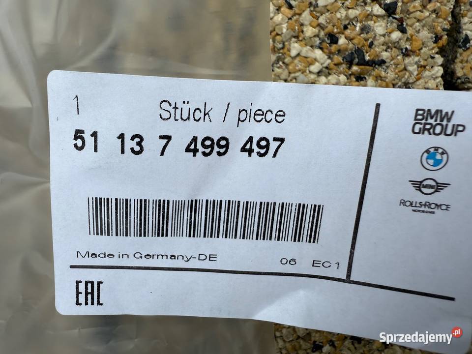 PODSTAWA PLASTIK NAKŁADKA TABLICY REJESTR Z Gdynia