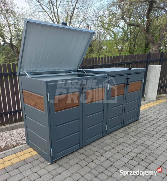 Zabudowa koszy na śmieci wiata śmietnikowa Pozostałe Chełm