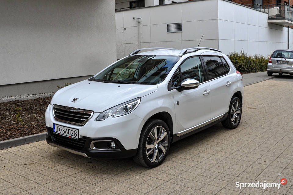 Peugeot 2008 2015 r 107 Skóry Bezwypadkowy 2008 dolnośląskie Wrocław
