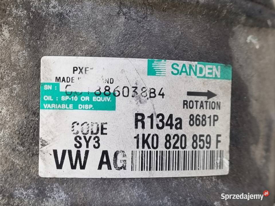 SPRĘŻARKA KLIMATYZACJI Skoda Superb II 20 TDI Chełm