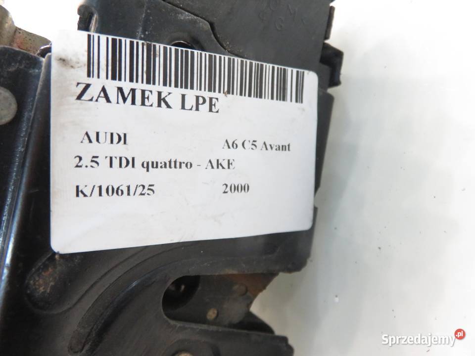 ZAMEK LEWY PRZEDNI AUDI A6 C5 osobowe małopolskie