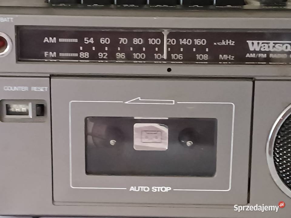 Stary radiomagnetofon WatsoN mod 430 Antyki Rzeszów