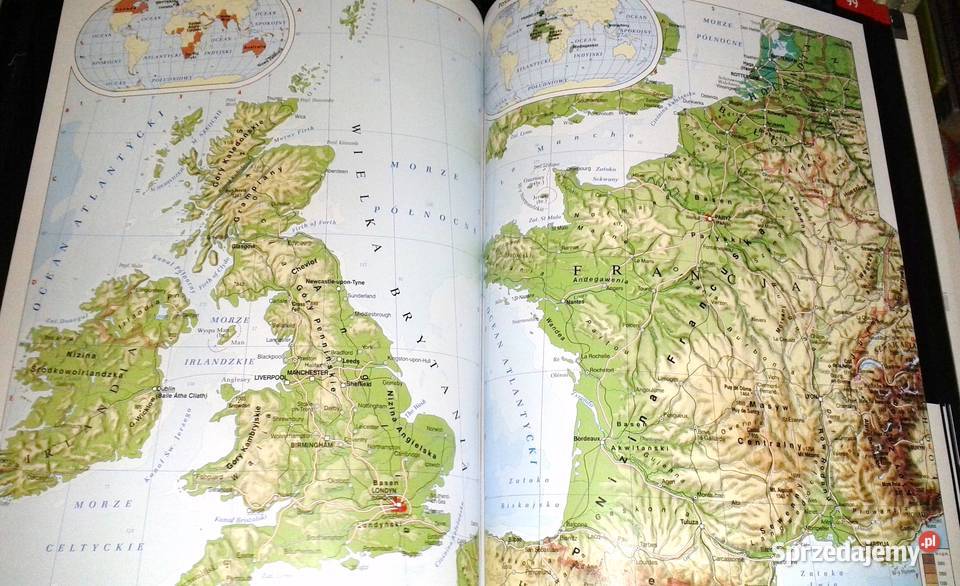 Szkolny atlas geograficzny Świat Polska ponad Chełm