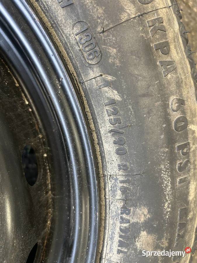 Koło zapasowe dojazdówka 12590 R16 ET32 5x112 Bodzentyn