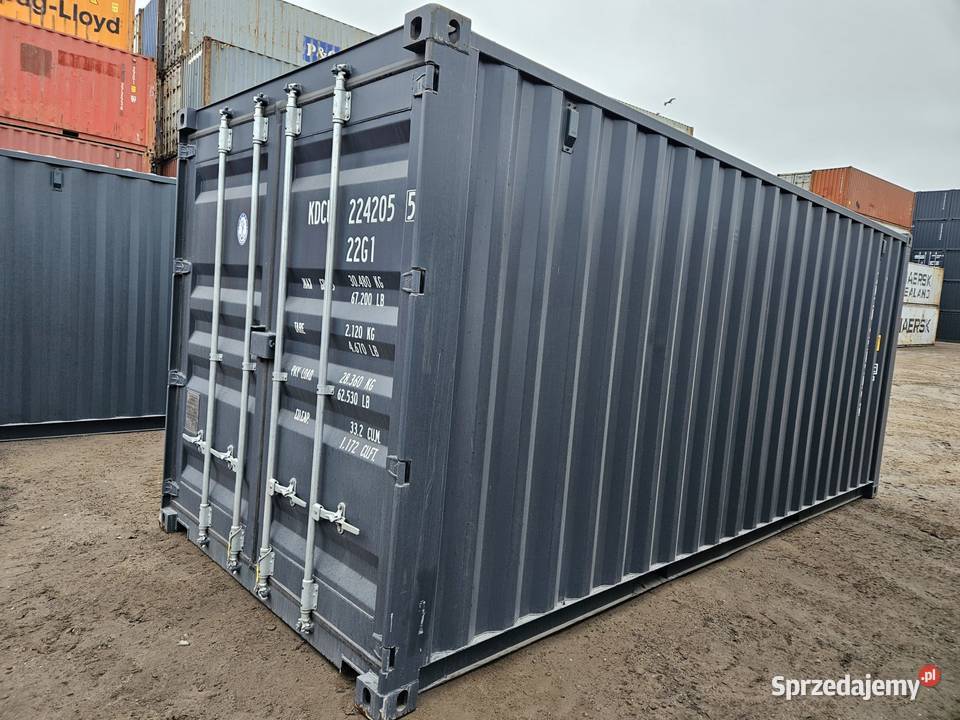 KONTENER NOWY 6M ANTRACYT Gdynia