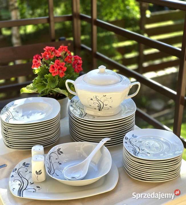 Serwis obiadowy 43el vc442 vc460 drzewa Szczecin