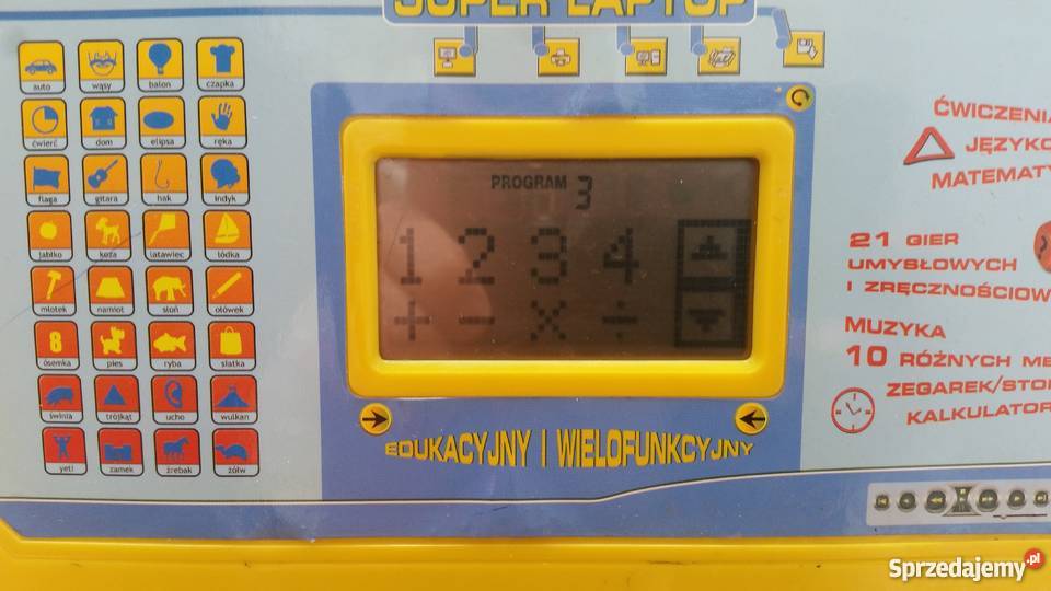 Super Laptop komputerek edukacyjny dzieci Warszawa