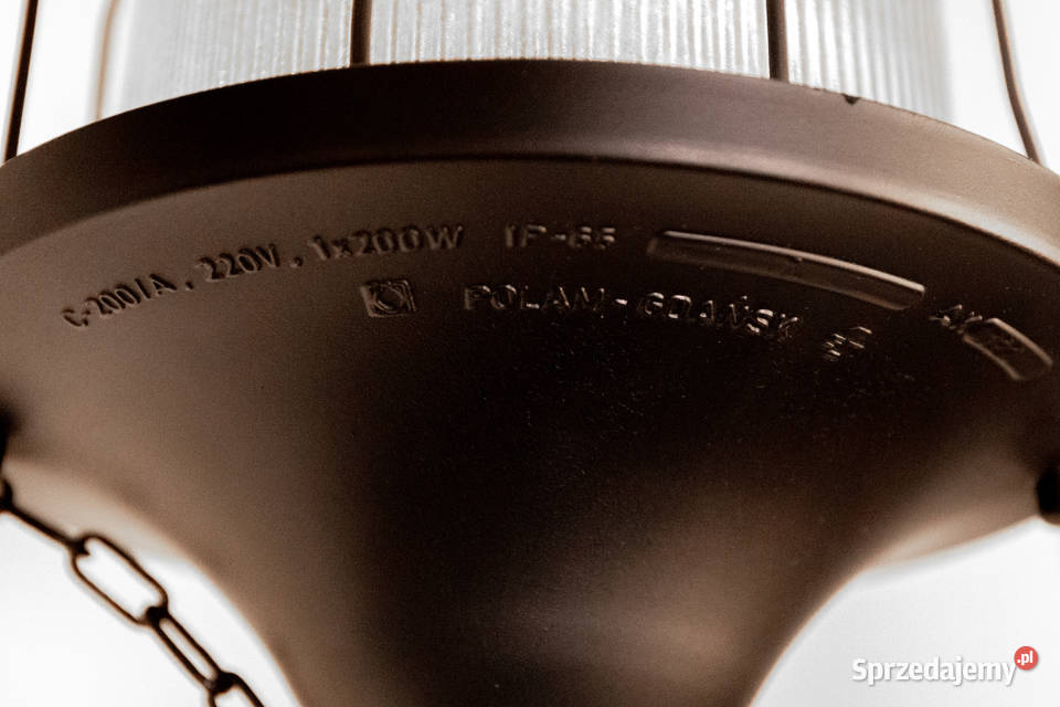 Lampa loftowa industrialna POLAM C200A kolekcja Kraków