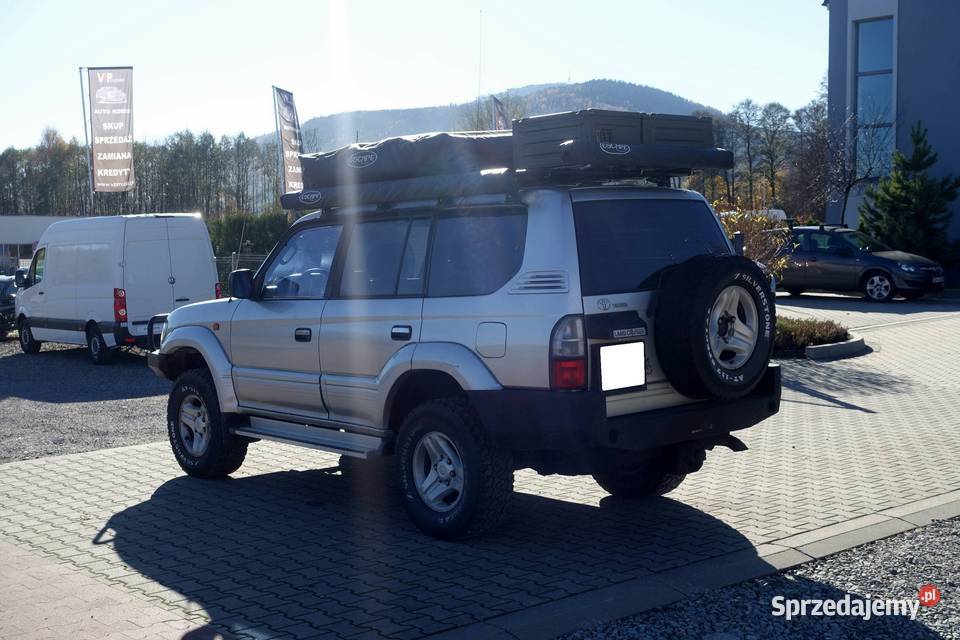 Toyota Land Cruiser 30TD 163 4x4 Super stan srebrny Buczkowice sprzedam