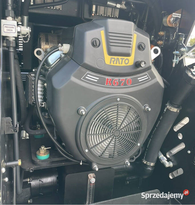 SILNIK RATO R670 SPALINOWY BENZYNOWY 22 WAŁ 254 Opalenica