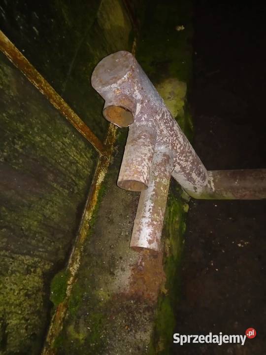 Rozdzielacz Rura stalowa fi 114mm 114 na 76mm 76 Łódź