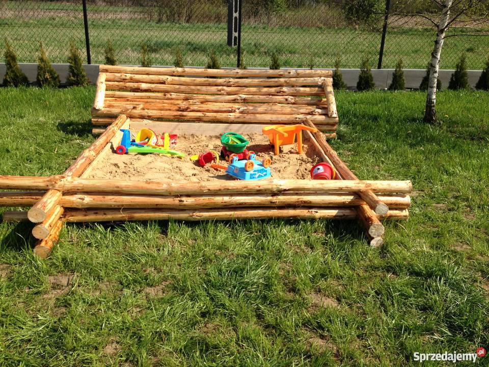 Piaskownicaławka Meble ogrodowe