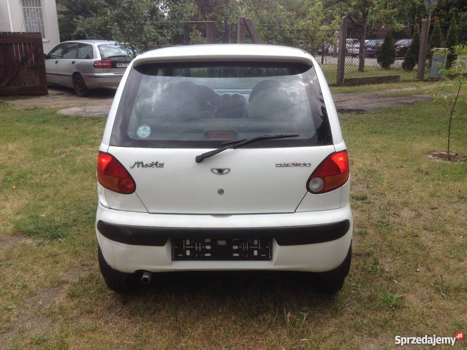 OKAZJADaewoo Matiz 800 99 81 przebiegu immobilizer Marki