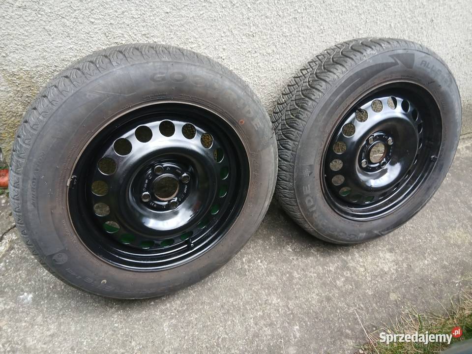 2 koła Opel GM felga 15 rozstaw śrub 4x100 opony Samochodowe Dębica