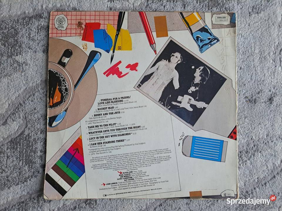 Srara Płyta Winylowa Elton John Band Featuring