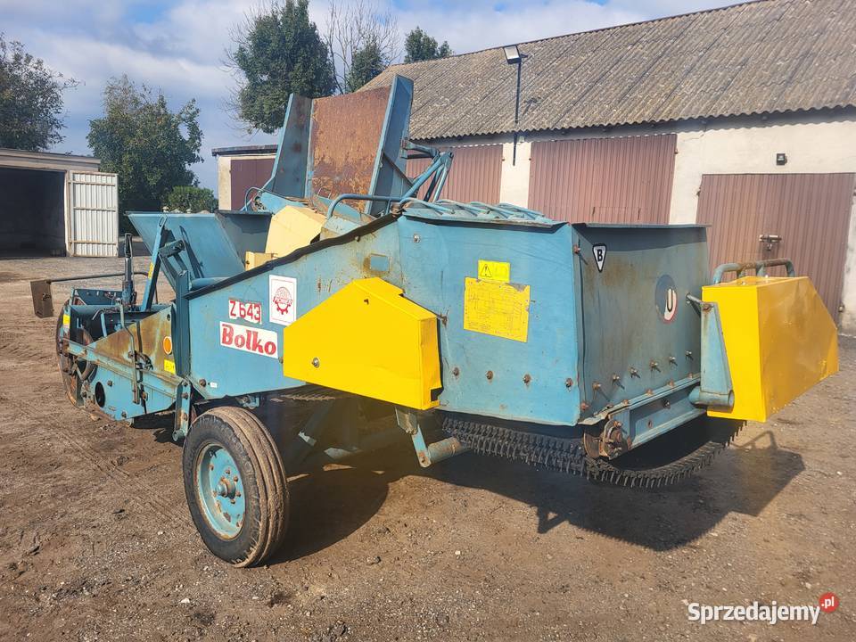 Kombajn do ziemniaków cebuli Bolko Z 643 Bolek Osięciny