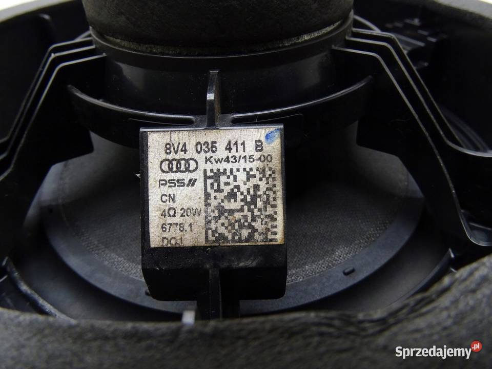 GŁOŚNIK DRZWI TYŁ TYLNY 8V4035411B AUDI A3 8V osobowe