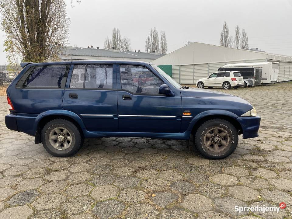 SsangYong Musso wół roboczy mazowieckie Warszawa