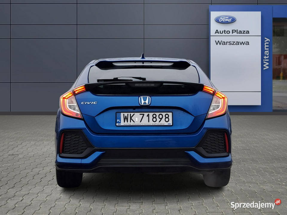 Honda Civic 10 VTEC Turbo 126 Comfort gwarancja tempomat mazowieckie Warszawa sprzedam