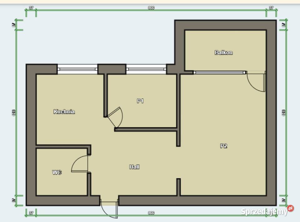 Dwupokojowe mieszkanie w Starosielcach podlaskie