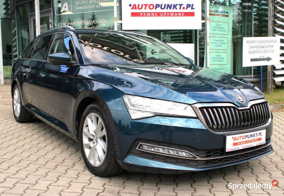 Skoda Superb 2020r Gwarancja IWŁ ASO FV23 ACC nieuszkodzony
