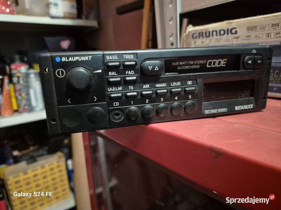 Radio Blaupunkt G4 do Renault 5 11 19 21 czy Białystok