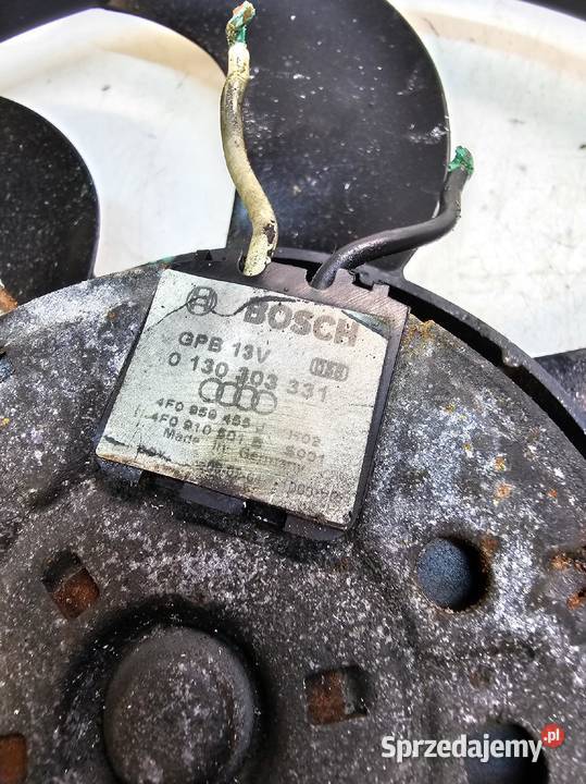WENTYLATOR CHŁODNICY MAŁY AUDI A6 C6 27 30 TDI Przystajń