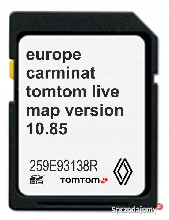 Renault Carminat Live TomTom 10.85 Europa