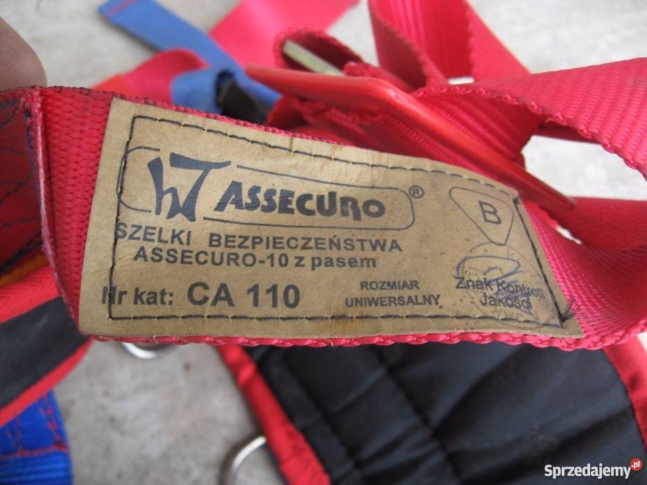 Szelki bezpieczeństwa Assecuro Nowe Linka Grodziczno