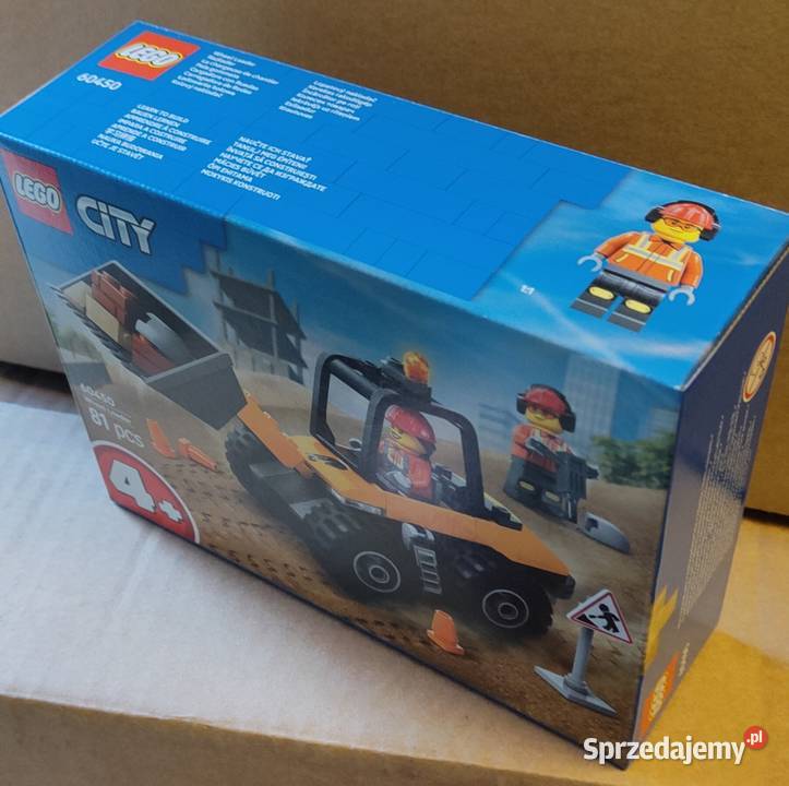 LEGO City 60450 Żółta ładowarka kołowa Szczecin