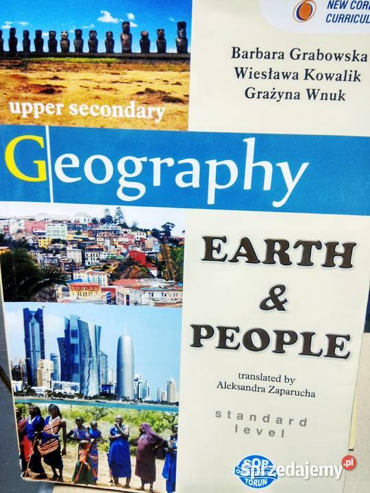 Grography earth people podręcznik angielsku sprzedam